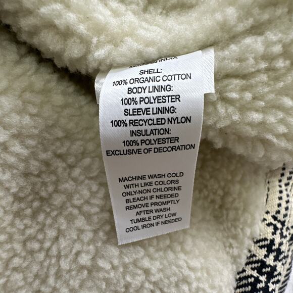 Alpine Design Shirt Jacket Shacket Women's Size Large Sherpa Lined Full Zip NEW - Picture 13 of 13